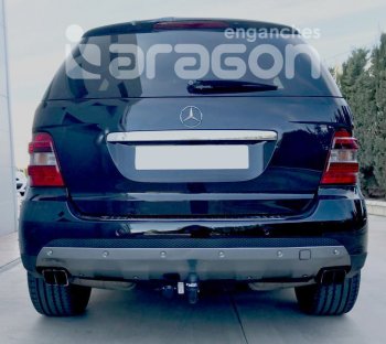 22 699 р. Фаркоп Aragon. (шар A) Mercedes-Benz GL class X166 дорестайлинг (2012-2016)  с доставкой в г. Набережные‑Челны. Увеличить фотографию 2