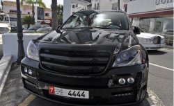 Решетка радиатора BRABUS WIDESTAR Mercedes-Benz GL class X164 дорестайлинг (2006-2009)