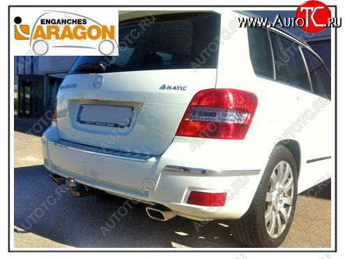 22 699 р. Фаркоп Aragon. (шар A) Mercedes-Benz GLK class X204 рестайлинг (2012-2015)  с доставкой в г. Набережные‑Челны