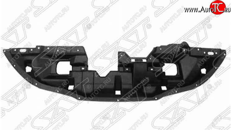 1 649 р. Защита двигателя (пыльник) SAT Mitsubishi ASX дорестайлинг (2010-2012) (Передняя)  с доставкой в г. Набережные‑Челны