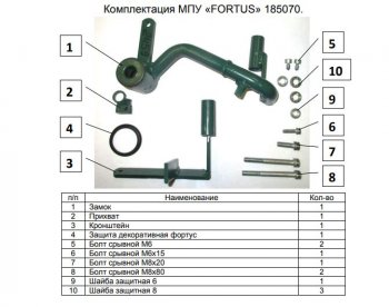 11 749 р. Замок КПП FORTUS (AT) Mitsubishi ASX 2-ой рестайлинг (2017-2020)  с доставкой в г. Набережные‑Челны. Увеличить фотографию 3