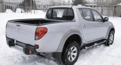 1 639 р. Накладки на борта кузова автомобиля RA Mitsubishi L200 5 KK,KL рестайлинг (2018-2022) (Задний откидной борт)  с доставкой в г. Набережные‑Челны. Увеличить фотографию 2