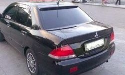 4 599 р. Козырёк на заднее стекло CT Mitsubishi Lancer 9 2-ой рестайлинг седан (2005-2009) (Неокрашенный)  с доставкой в г. Набережные‑Челны. Увеличить фотографию 2