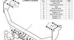 57 999 р. Фаркоп (седан, универсал) Лидер Плюс  Mitsubishi Lancer  9 (2003-2009) 1-ый рестайлинг седан, 2-ой рестайлинг седан (Без электропакета)  с доставкой в г. Набережные‑Челны. Увеличить фотографию 2