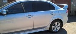 3 999 р. Пороги накладки Сток 2л  Mitsubishi Lancer  10 (2007-2017) седан дорестайлинг, хэтчбэк дорестайлинг, седан рестайлинг, хэтчбек 5 дв рестайлинг (Неокрашенные)  с доставкой в г. Набережные‑Челны. Увеличить фотографию 8