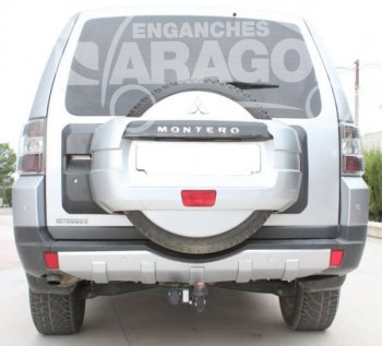 22 699 р. Фаркоп Aragon. (шар A) Mitsubishi Pajero 3 V70 дорестайлинг (1999-2003)  с доставкой в г. Набережные‑Челны. Увеличить фотографию 6