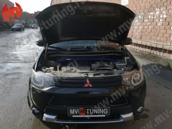 3 189 р. Растяжка (распорка) передних стоек MV-Tuning Mitsubishi Outlander GF дорестайлинг (2012-2014)  с доставкой в г. Набережные‑Челны. Увеличить фотографию 5