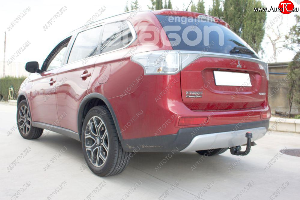 22 699 р. Фаркоп Aragon.(шар V) Mitsubishi Outlander GF дорестайлинг (2012-2014)  с доставкой в г. Набережные‑Челны