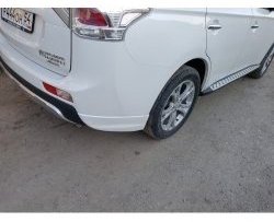 4 799 р. Боковые накладки на задний бампер BROOMER Design Mitsubishi Outlander GF дорестайлинг (2012-2014) (Неокрашенная)  с доставкой в г. Набережные‑Челны. Увеличить фотографию 4