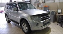 10 499 р. Накладка переднего бампера GT Dynamics Mitsubishi Pajero 4 V90 дорестайлинг (2006-2011) (Дорестайлинг, Неокрашенная)  с доставкой в г. Набережные‑Челны. Увеличить фотографию 4