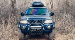 1 799 р. Подиумы противотуманных фар RA  Mitsubishi Pajero Sport  PA (1996-2004) дорестайлинг  с доставкой в г. Набережные‑Челны. Увеличить фотографию 2