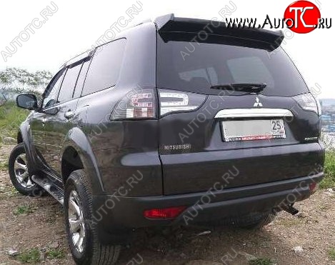 9 049 р. Спойлер CT Mitsubishi Pajero Sport PB рестайлинг (2013-2017) (Неокрашенный)  с доставкой в г. Набережные‑Челны