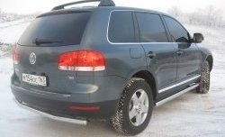 7 999 р. Защита заднего бампера Volkswagen Touareg GP дорестайлинг (2002-2007)  с доставкой в г. Набережные‑Челны. Увеличить фотографию 2