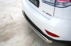 17 699 р. Защита заднего бампера (Ø76 мм, нержавейка) SLITKOFF Lexus RX350 AL10 дорестайлинг (2008-2012)  с доставкой в г. Набережные‑Челны. Увеличить фотографию 3