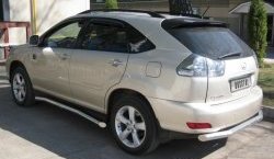 26 399 р. Защита порогов из труб d76 SLITKOFF  Lexus RX300  XU30 - RX350  XU30  с доставкой в г. Набережные‑Челны. Увеличить фотографию 2