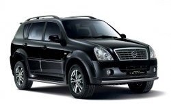 6 599 р. Одинарная защита переднего бампера Petroil Tuning диаметром 63 мм SSANGYONG Rexton Y250 (2006-2012)  с доставкой в г. Набережные‑Челны. Увеличить фотографию 2