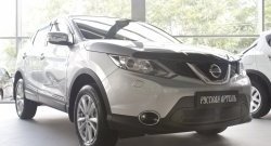 2 099 р. Защитная сетка решетки переднего бампера РА Nissan Qashqai 2 J11 рестайлинг (2017-2022)  с доставкой в г. Набережные‑Челны. Увеличить фотографию 3