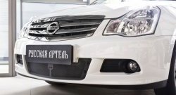 2 449 р. Защитная сетка решетки переднего бампера РА  Nissan Almera  G15 (2012-2019) седан  с доставкой в г. Набережные‑Челны. Увеличить фотографию 1