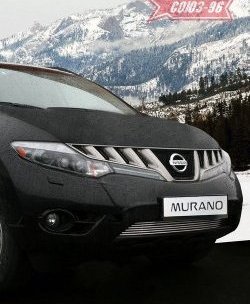 Декоративный элемент воздухозаборника Souz-96 (d10) Nissan Murano 2 Z51 дорестайлинг (2008-2011)