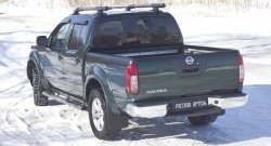 1 799 р. Накладки на борта кузова автомобиля RA  Nissan Navara  2 D40 (2004-2010) дорестайлинг (Задний откидной борт)  с доставкой в г. Набережные‑Челны. Увеличить фотографию 2