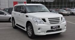 12 049 р. Молдинги (накладки на двери) Impul Nissan Patrol 6 Y62 дорестайлинг (2010-2014) (Неокрашенные)  с доставкой в г. Набережные‑Челны. Увеличить фотографию 4