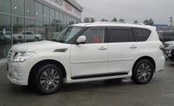 43 999 р. Комплект порогов Impul Nissan Patrol 6 Y62 дорестайлинг (2010-2014) (Неокрашенные)  с доставкой в г. Набережные‑Челны. Увеличить фотографию 7