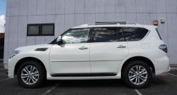 43 999 р. Комплект порогов Impul Nissan Patrol 6 Y62 дорестайлинг (2010-2014) (Неокрашенные)  с доставкой в г. Набережные‑Челны. Увеличить фотографию 8