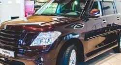 43 999 р. Комплект порогов Impul Nissan Patrol 6 Y62 дорестайлинг (2010-2014) (Неокрашенные)  с доставкой в г. Набережные‑Челны. Увеличить фотографию 9