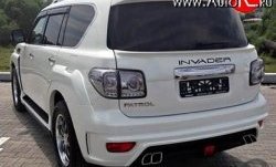 24 249 р. Спойлер Invader Style Nissan Patrol 6 Y62 дорестайлинг (2010-2014) (Неокрашенный)  с доставкой в г. Набережные‑Челны. Увеличить фотографию 2