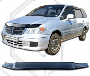 Дефлектор капота CA-Plastic Nissan Presage U30 дорестайлинг (1998-2001)