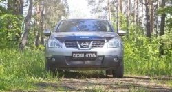 1 759 р. Защитная сетка решетки переднего бампера РА  Nissan Qashqai  1 (2007-2010) дорестайлинг  с доставкой в г. Набережные‑Челны. Увеличить фотографию 4