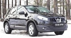 1 369 р. Зимняя заглушка решетки переднего бампера РА Nissan Qashqai 1 J10 рестайлинг (2010-2013)  с доставкой в г. Набережные‑Челны. Увеличить фотографию 3