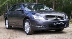 1 279 р. Реснички на фары RA Nissan Teana 2 J32 рестайлинг (2011-2014) (Неокрашенные)  с доставкой в г. Набережные‑Челны. Увеличить фотографию 3