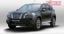 4 994 р. Декоративные элементы решетки радиатора Souz-96 (d10)  Nissan Terrano  D10 (2013-2022) дорестайлинг, рестайлинг  с доставкой в г. Набережные‑Челны. Увеличить фотографию 1