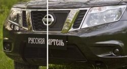 1 379 р. Защитная сетка решетки радиатора РА  Nissan Terrano  D10 (2013-2022) дорестайлинг, рестайлинг  с доставкой в г. Набережные‑Челны. Увеличить фотографию 2