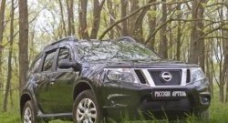 1 379 р. Защитная сетка решетки радиатора РА  Nissan Terrano  D10 (2013-2022) дорестайлинг, рестайлинг  с доставкой в г. Набережные‑Челны. Увеличить фотографию 3