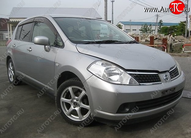 5 349 р. Комплект дефлекторов окон СТ Nissan Tiida 2 хэтчбек C12 (2011-2019)  с доставкой в г. Набережные‑Челны