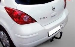 61 999 р. Фаркоп (хетчбек) Лидер Плюс Nissan Tiida 1 хэтчбек C11 рестайлинг (2010-2014) (Без электропакета)  с доставкой в г. Набережные‑Челны. Увеличить фотографию 2