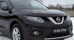 939 р. Реснички на фары RA Nissan X-trail 3 T32 дорестайлинг (2013-2018) (Неокрашенные)  с доставкой в г. Набережные‑Челны. Увеличить фотографию 4