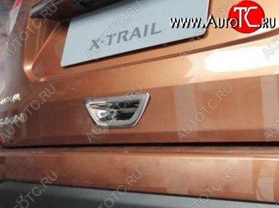 2 399 р. Накладка на ручку багажника СТ Nissan X-trail 3 T32 рестайлинг (2017-2022)  с доставкой в г. Набережные‑Челны