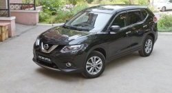 1 749 р. Накладки порожков салона RA  Nissan X-trail  3 T32 (2017-2022) рестайлинг (Комплект (4 шт.))  с доставкой в г. Набережные‑Челны. Увеличить фотографию 2