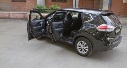 1 749 р. Накладки порожков салона RA  Nissan X-trail  3 T32 (2017-2022) рестайлинг (Комплект (4 шт.))  с доставкой в г. Набережные‑Челны. Увеличить фотографию 3