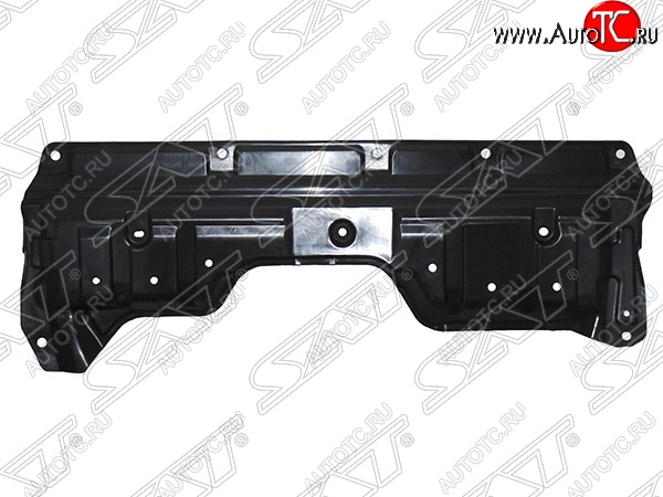 2 459 р. Защита под задний бампер SAT  Nissan X-trail  2 T31 (2007-2011) дорестайлинг  с доставкой в г. Набережные‑Челны