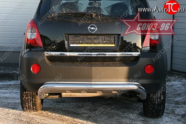 11 564 р. Защита заднего бампера Souz-96 (d76) Opel Antara (2006-2010)  с доставкой в г. Набережные‑Челны