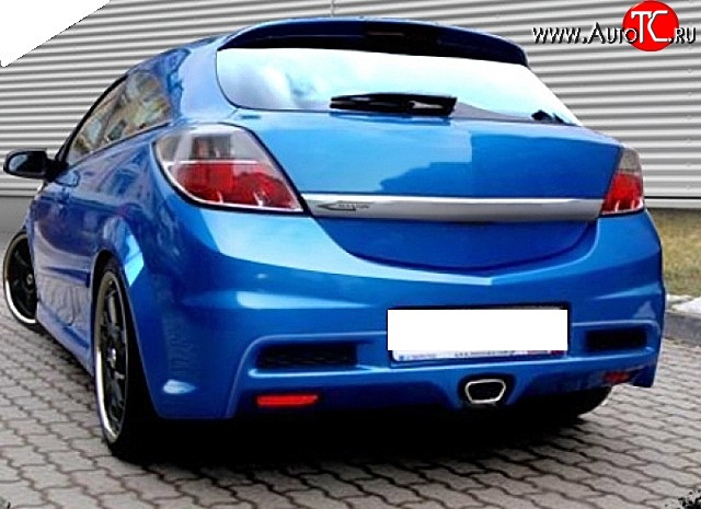 3 649 р. Спойлер Sport Opel Astra H GTC хэтчбек 3 дв. рестайлинг (2006-2011) (Неокрашенный)  с доставкой в г. Набережные‑Челны