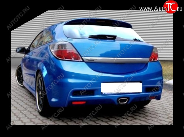 27 899 р. Задний бампер OPC Opel Astra H GTC хэтчбек 3 дв. дорестайлинг (2004-2006)  с доставкой в г. Набережные‑Челны