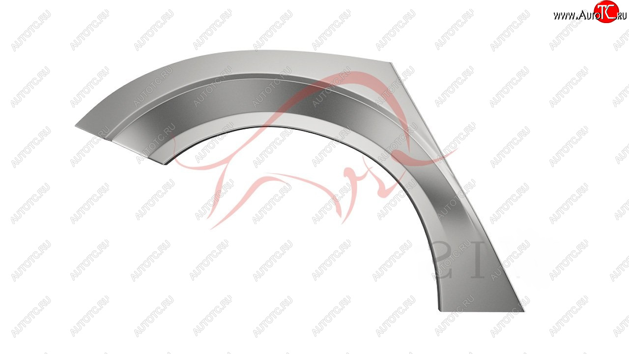 2 189 р. Правая задняя ремонтная арка (внешняя) Wisentbull  Opel Astra  H (2007-2015) универсал рестайлинг (оцинкованная сталь 1-1,2 мм)  с доставкой в г. Набережные‑Челны