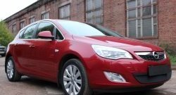 1 469 р. Сетка на бампер Russtal (черная)  Opel Astra  J (2009-2012) хэтчбек 5 дв. дорестайлинг  с доставкой в г. Набережные‑Челны. Увеличить фотографию 2