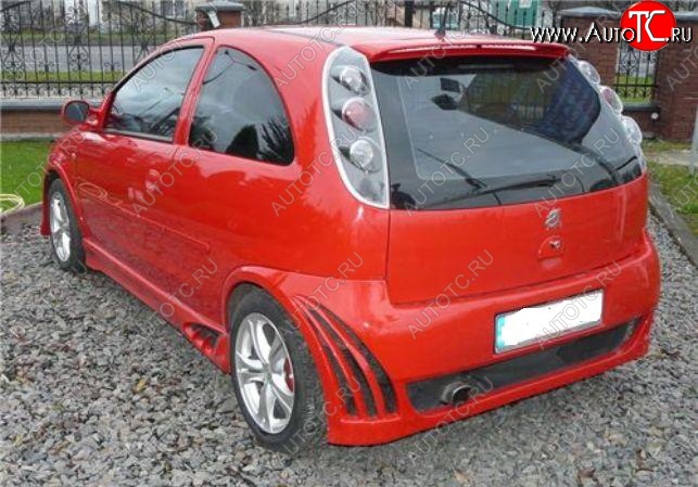 22 899 р. Задний бампер D.J. Opel Corsa C (2000-2006)  с доставкой в г. Набережные‑Челны