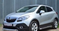 26 999 р. Широкая защита порогов SLITKOFF  Opel Mokka (2012-2016)  дорестайлинг  с доставкой в г. Набережные‑Челны. Увеличить фотографию 4